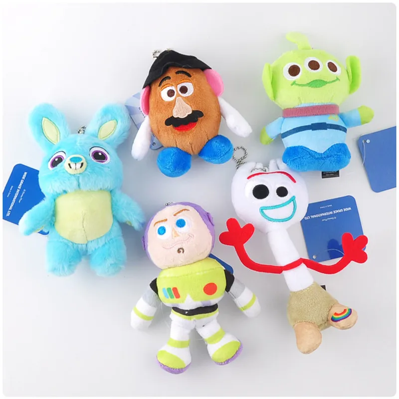 15cm Toy Story 4 Plush Toys Stuffed Dolls Forky Bunny Alien Buzz Lightyear Stuffed Figure Cartoon Gift For Children Kids
15cm Toy Story 4 Plush Toys Stuffed Dolls Forky Bunny Alien Buzz Lightyear Stuffed Figure Cartoon Gift For Children Kids