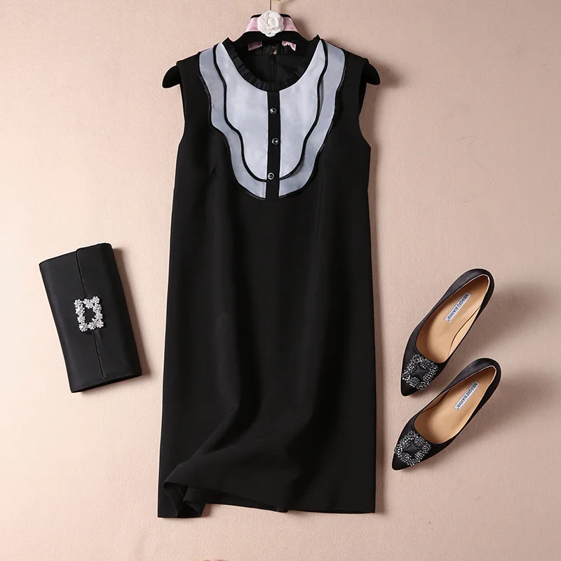 Women girls cute ruffles front shift dress sleeveless mini summer dresses 2019 new high quality black
Women girls cute ruffles front shift dress sleeveless mini summer dresses 2019 new high quality black