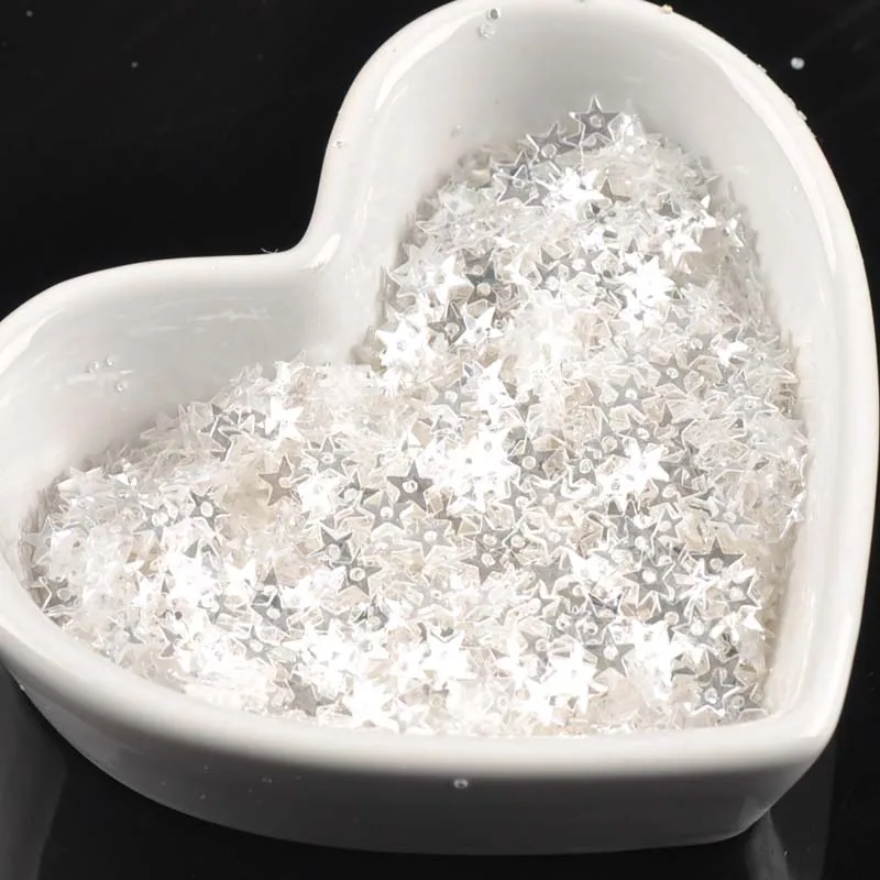 23g(about 4000pcs) Star crystal white Spangle Sequins Paillette Sewing For DIY Garment Accessories Decorations 5mm CP1879
23g(about 4000pcs) Star crystal white Spangle Sequins Paillette Sewing For DIY Garment Accessories Decorations 5mm CP1879