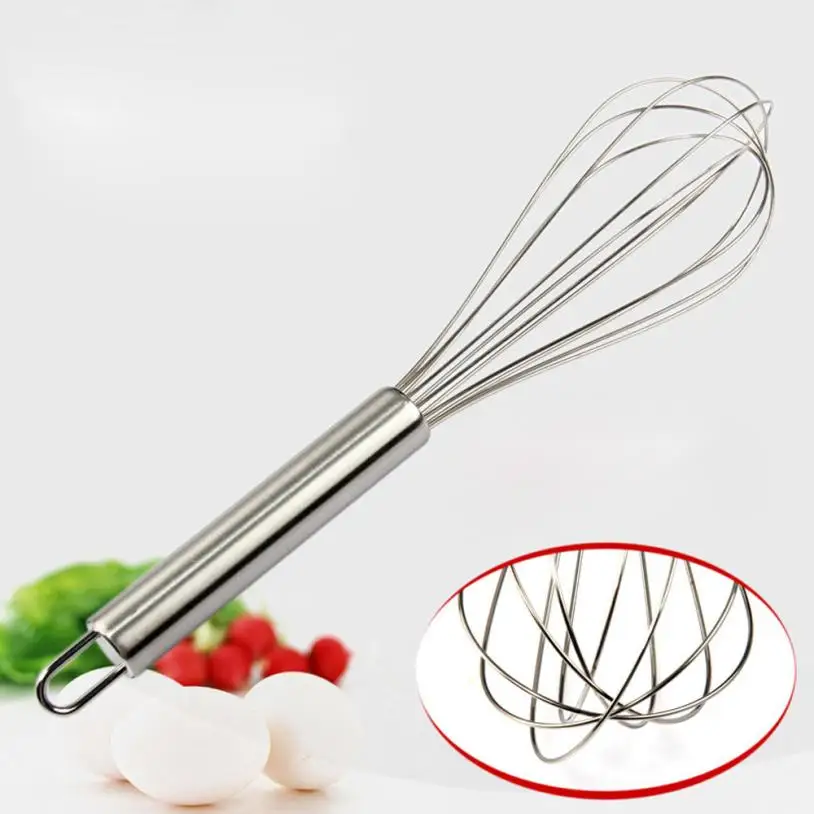 Stainless Steel Hand Whisk Mixer Balloon Egg Milk Beater Kitchen Cooking Tool Bakvorm Patisserie Accessoire Kitchen Accessories
Stainless Steel Hand Whisk Mixer Balloon Egg Milk Beater Kitchen Cooking Tool Bakvorm Patisserie Accessoire Kitchen Accessories