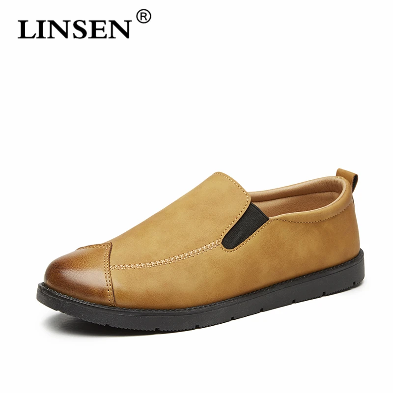 2019 Spring Newest Arrive Men's Driving Brown Leather Shoes Loafers Personality Stylish Comfort Leisure Boat Moccasins Slip-On
2019 Spring Newest Arrive Men's Driving Brown Leather Shoes Loafers Personality Stylish Comfort Leisure Boat Moccasins Slip-On