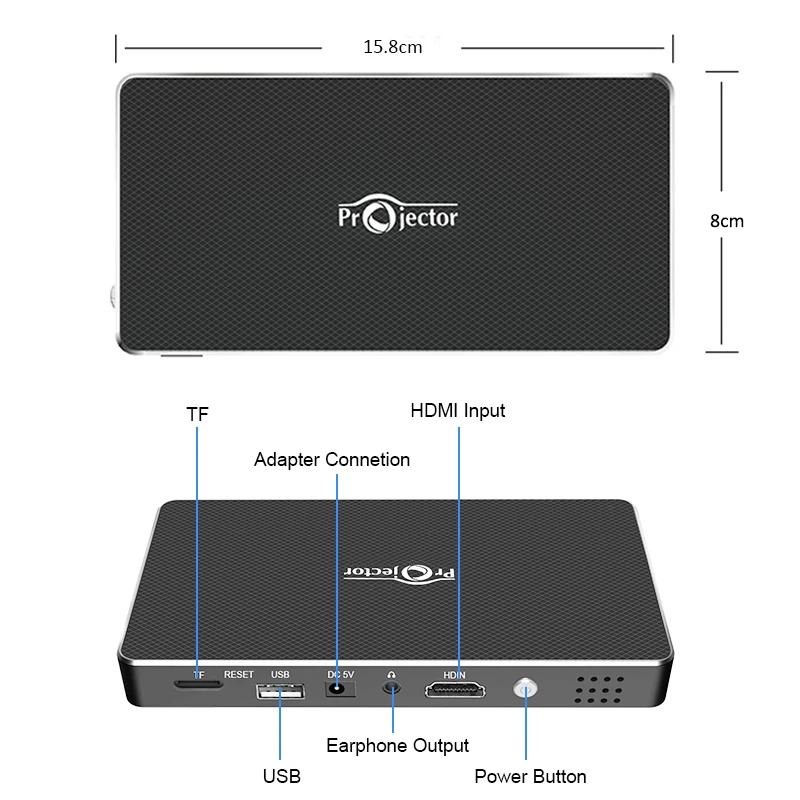 Vivicine VC800W Smart Mini Projector (05)
