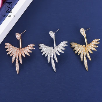 Siscathy 33*43 mm Trendy Irregular Shape Cubic Zirconia Korean Earrings Stud earrings For Women pendientes mujer moda 2019
Siscathy 33*43 mm Trendy Irregular Shape Cubic Zirconia Korean Earrings Stud earrings For Women pendientes mujer moda 2019