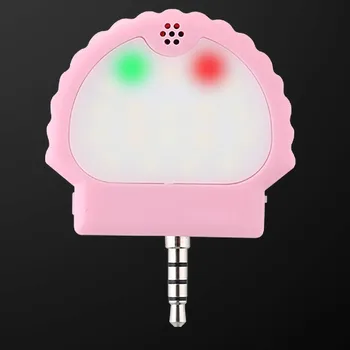 Portable Selfie Sound Control Flash Led Camera Clip-on Mobile phone Selfie ring light video light Night Shell Shape Fill Light
Portable Selfie Sound Control Flash Led Camera Clip-on Mobile phone Selfie ring light video light Night Shell Shape Fill Light