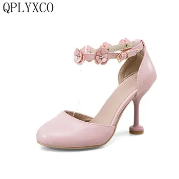 QPLYXCO New sweet Fashion Big Size 34- 43 Summer Sandals women stlye Dress High Heels Party wedding Shoes Woman Pumps 27-5
QPLYXCO New sweet Fashion Big Size 34- 43 Summer Sandals women stlye Dress High Heels Party wedding Shoes Woman Pumps 27-5