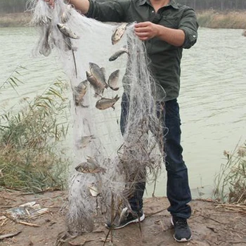 High Quality 1.8x30m Multifilament Fishing Net Trap Cast Minnow Crab Fish Gill Nets
High Quality 1.8x30m Multifilament Fishing Net Trap Cast Minnow Crab Fish Gill Nets
