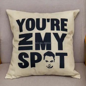 Canvas Cushion Cover, Sheldon"You're In My Spot"Pillow cover,TV Show, Gift for Him/Dad,party favor
Canvas Cushion Cover, Sheldon"You're In My Spot"Pillow cover,TV Show, Gift for Him/Dad,party favor