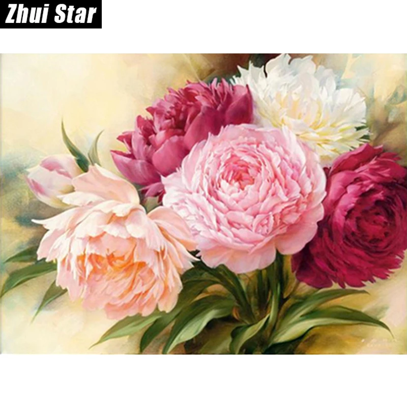 Full Square Diamond 5D DIY Diamond Painting "Peony Flowers" Embroidery Cross Stitch Rhinestone Mosaic Painting Home Decor
Full Square Diamond 5D DIY Diamond Painting "Peony Flowers" Embroidery Cross Stitch Rhinestone Mosaic Painting Home Decor