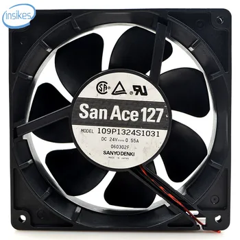 109P1324S1031 Inverter Cooling Fan DC 24V 0.55A 12038 12CM 120*120*38mm 2 Wires
109P1324S1031 Inverter Cooling Fan DC 24V 0.55A 12038 12CM 120*120*38mm 2 Wires