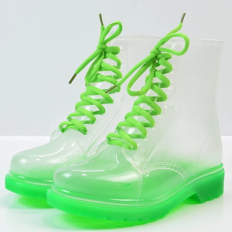 Clear Transparent Womens Rainbow Colors Rain Boots Anti-Slip Waterproof Galoshes Jelly Rain Shoes 12Styles A111
Clear Transparent Womens Rainbow Colors Rain Boots Anti-Slip Waterproof Galoshes Jelly Rain Shoes 12Styles A111