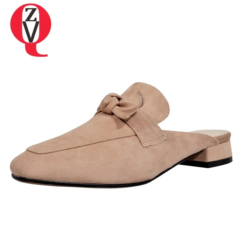 ZVQ shoes woman 2019 summer newest concise casual kid suede bowtie woman slippers outside comfortable square toe ladies shoes
ZVQ shoes woman 2019 summer newest concise casual kid suede bowtie woman slippers outside comfortable square toe ladies shoes