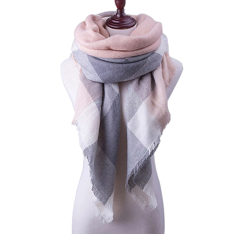 New Fashion Winter Scarf For Women Blanket Plaid Scarves Brand Desinger Cashmere Shawl Triangle Bandage Bufanda Drop Shipping
New Fashion Winter Scarf For Women Blanket Plaid Scarves Brand Desinger Cashmere Shawl Triangle Bandage Bufanda Drop Shipping