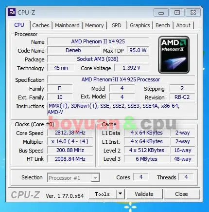 Amazon Com Amd Phenom Ii X4 925 2 8g Quad Core Cpu Processor