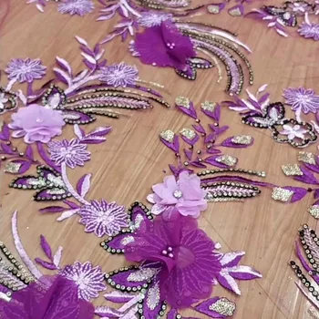 LASUI 1 yard/1 lot Gorgeous heavy 3D flowers embroidery Color sequins water-soluble mesh lace dress fabric clothing custom X0384
LASUI 1 yard/1 lot Gorgeous heavy 3D flowers embroidery Color sequins water-soluble mesh lace dress fabric clothing custom X0384