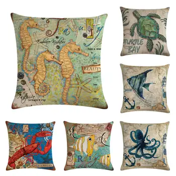 Marine animal HomerDecor Cushion Cover Throw Pillowcase Pillow Covers 45 * 45cm Sofa Seat Cushion Decorative
Marine animal HomerDecor Cushion Cover Throw Pillowcase Pillow Covers 45 * 45cm Sofa Seat Cushion Decorative