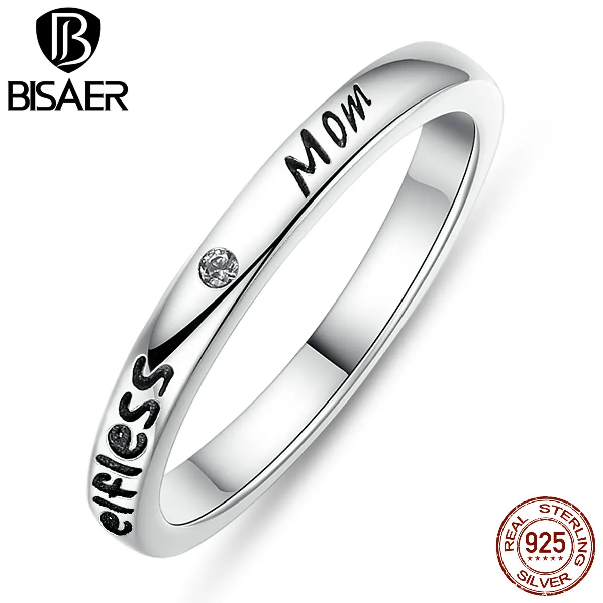 Genuine 925 Sterling Silver Stackable Ring Heart ,Crown ,Selfless Mom Rings for Women Clear CZ Sterling Silver Jewelry GXR028
Genuine 925 Sterling Silver Stackable Ring Heart ,Crown ,Selfless Mom Rings for Women Clear CZ Sterling Silver Jewelry GXR028