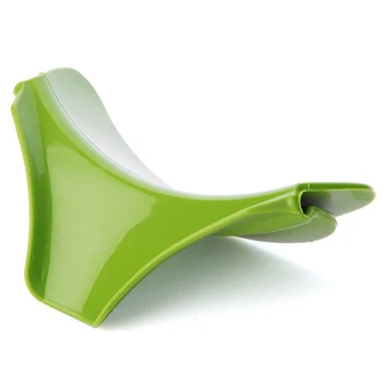 Anti-spill Kitchen Funnel Gadget Silicone Slip On Pour Spout for Pots Pans and Bowls and Jars Kitchen Tool (green)
Anti-spill Kitchen Funnel Gadget Silicone Slip On Pour Spout for Pots Pans and Bowls and Jars Kitchen Tool (green)