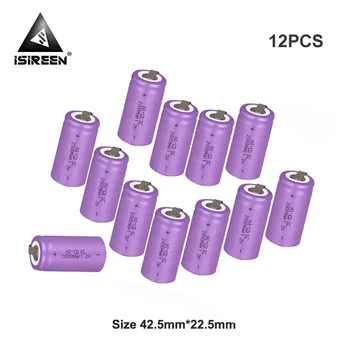 SC Ni-CD Rechargeable Battery Cells 1.2V 2000mAh DIY Subc Ni CD Battery Packs Accumulator Electric Power Tools Flashlight Toys
SC Ni-CD Rechargeable Battery Cells 1.2V 2000mAh DIY Subc Ni CD Battery Packs Accumulator Electric Power Tools Flashlight Toys