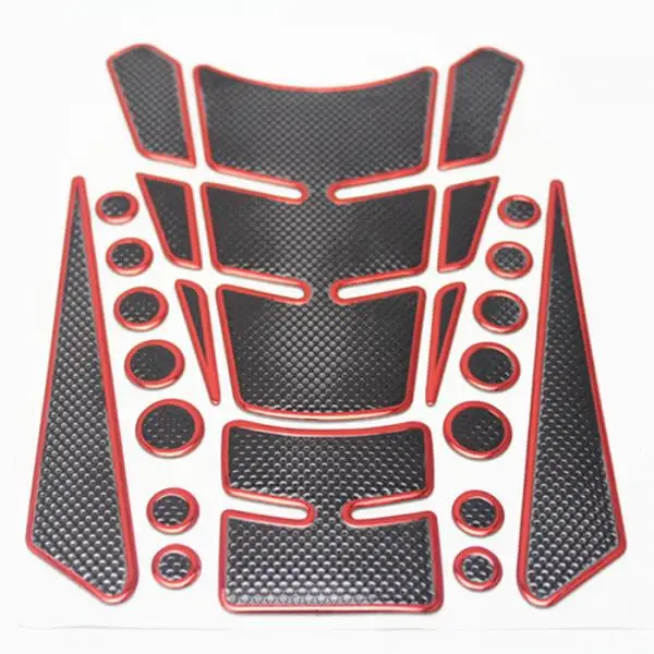 Motor Fuel Gas Petrol Tank Rubber 3D Badge Decal Sticker Red And Black For Yamaha/Kawasaki/Honda/Suzuki
Motor Fuel Gas Petrol Tank Rubber 3D Badge Decal Sticker Red And Black For Yamaha/Kawasaki/Honda/Suzuki
