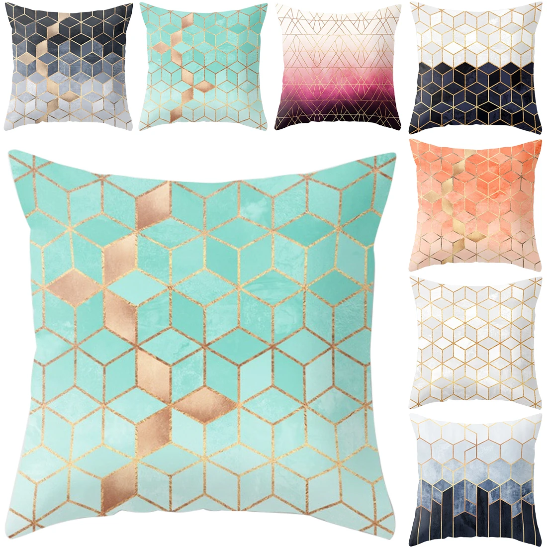 1pcs Polyester Peach Skin Cushion Cover Cross Pink Geometric Stripe Home Bedroom Sofa Decoration Pillow Cases
1pcs Polyester Peach Skin Cushion Cover Cross Pink Geometric Stripe Home Bedroom Sofa Decoration Pillow Cases