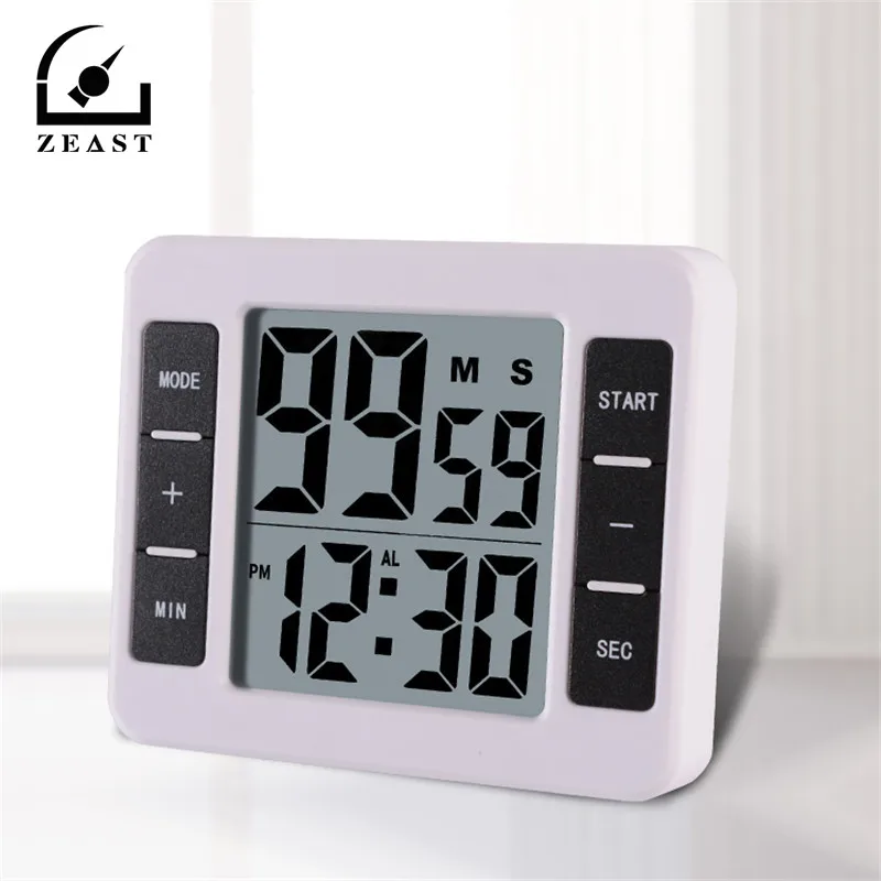 Electronic LCD Digital Kitchen Timer Cooking Timers Alarm Clock Magnet Digital Table Clock Thermometer Weather Station
Electronic LCD Digital Kitchen Timer Cooking Timers Alarm Clock Magnet Digital Table Clock Thermometer Weather Station