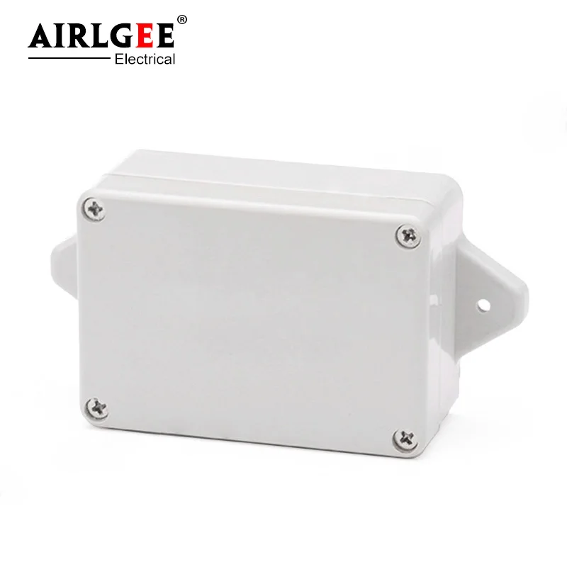 83 x 58 x 33mm waterproof IP65 plastic electrical junction box with fixed ears indoor / outdoor chassis
83 x 58 x 33mm waterproof IP65 plastic electrical junction box with fixed ears indoor / outdoor chassis