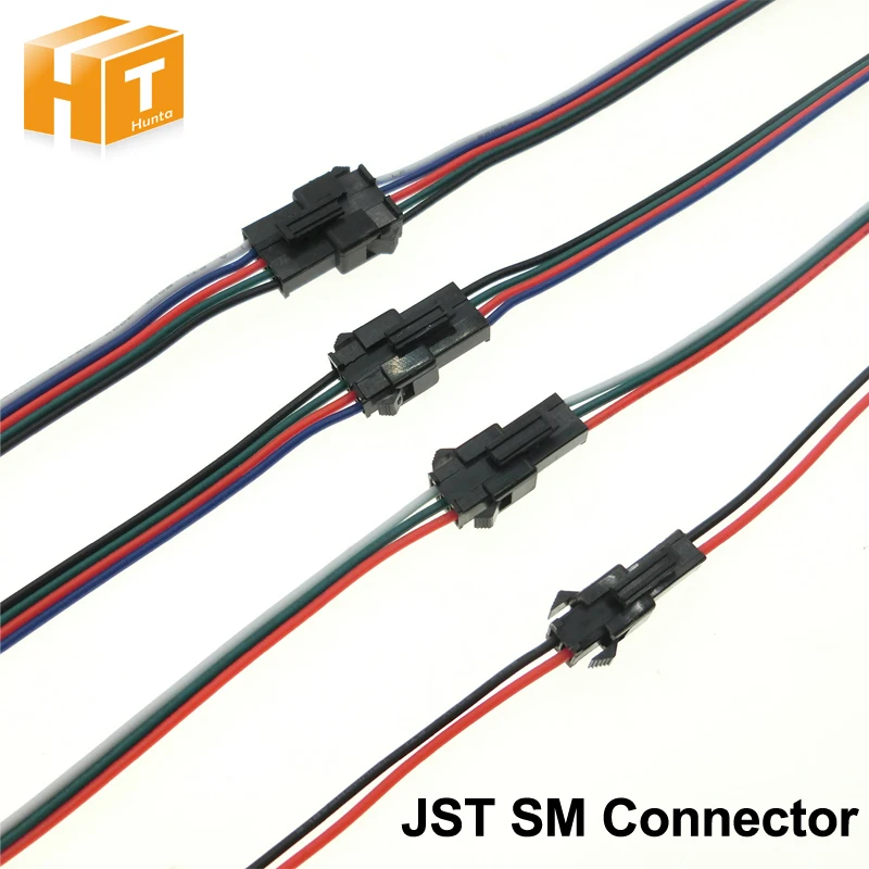 JST SM разъем 2pin / 3pin 4pin 5pin Мужской и Женский комплект 5 компл./лот | Обустройство дома