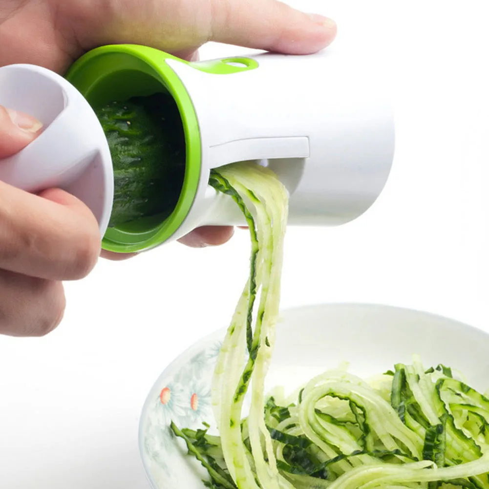 Spiral Funnel Vegetable Grater Two kinds of blades Carrot Cucumber Slicer Chopper Vegetable Spiral Blade Cutter
Spiral Funnel Vegetable Grater Two kinds of blades Carrot Cucumber Slicer Chopper Vegetable Spiral Blade Cutter