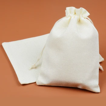 50pcs 13x18cm Ivory White Jute Bag Drawstring Gift Bag Incense Storage Linen Bag Cosmetic Jewelry Accessories Packaging Bags
50pcs 13x18cm Ivory White Jute Bag Drawstring Gift Bag Incense Storage Linen Bag Cosmetic Jewelry Accessories Packaging Bags