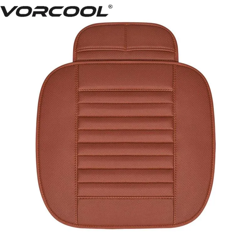 VORCOOL Four Seasons General Pu Leather Bamboo Charcoal Breathable Comfortable Car Interior Seat Cushion Cover Pad Mat
VORCOOL Four Seasons General Pu Leather Bamboo Charcoal Breathable Comfortable Car Interior Seat Cushion Cover Pad Mat