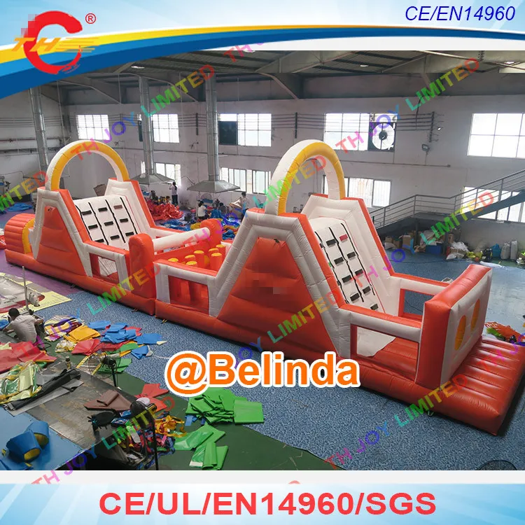 Free shipping! 10x3x4.5m adults and kids giant inflatable obstacle course, inflatable interactive sports game jumping race game
Free shipping! 10x3x4.5m adults and kids giant inflatable obstacle course, inflatable interactive sports game jumping race game