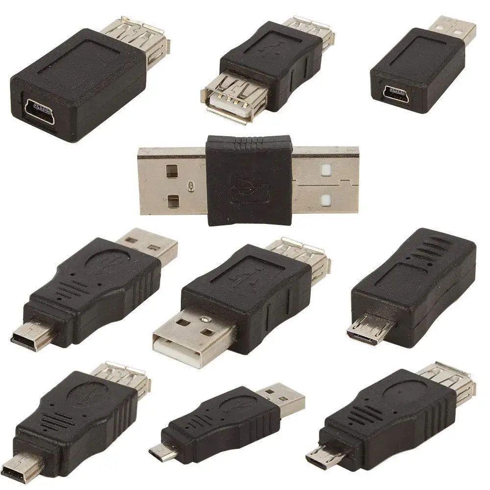 10PCS Male to Male Female 5-Pin Mini Micro USB Extension Connector for Data Syncing Charging PC Laptop Tablet Notebook Smartphon
10PCS Male to Male Female 5-Pin Mini Micro USB Extension Connector for Data Syncing Charging PC Laptop Tablet Notebook Smartphon