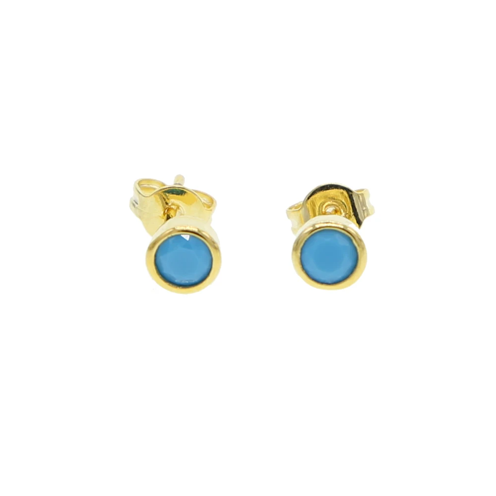 4mm single stone Gold filled earring simple minimal design bezel round cz dots the second studs Fashion dainty jewelry
4mm single stone Gold filled earring simple minimal design bezel round cz dots the second studs Fashion dainty jewelry
