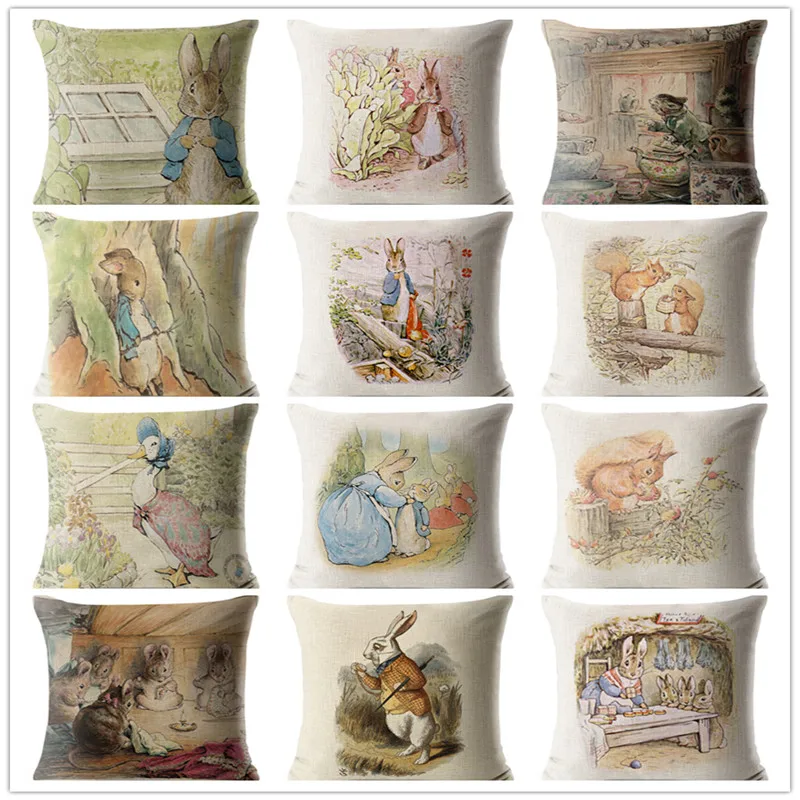Rabbit Pattern Printed Pillow Cover Skull Cushion Covers Animal Pillow Case for Home Sofa Decorations Pillowcase
Rabbit Pattern Printed Pillow Cover Skull Cushion Covers Animal Pillow Case for Home Sofa Decorations Pillowcase