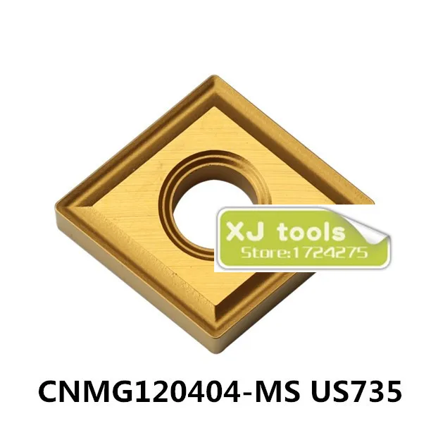 Free shipping 10pcs CNMG120404-MS US735/CNMG120408-MS US735 carbide inserts for MCLNR MCKNR ,Turning Blades for Stainless Steel
Free shipping 10pcs CNMG120404-MS US735/CNMG120408-MS US735 carbide inserts for MCLNR MCKNR ,Turning Blades for Stainless Steel