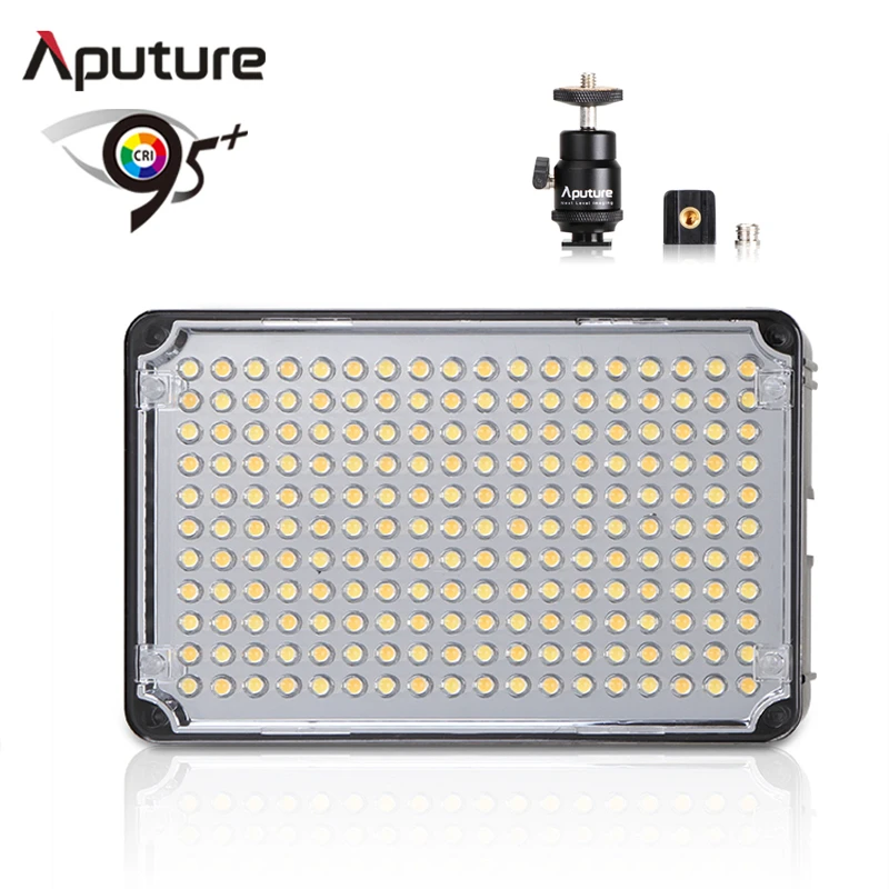

Aputure AL H198C LED Video Light Amaran CRI 95+ Lamp 5500K 3200K Dimmable for Canon Nikon Pentax DSLR Camera Video Camcorder