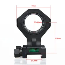 WIPSON Tactical Gun AR15 Rifle Optic Scope Mount 25.4mm/30mm QD Rings Mount with Bubble Level For 20mm Picatinny Rail
WIPSON Tactical Gun AR15 Rifle Optic Scope Mount 25.4mm/30mm QD Rings Mount with Bubble Level For 20mm Picatinny Rail
