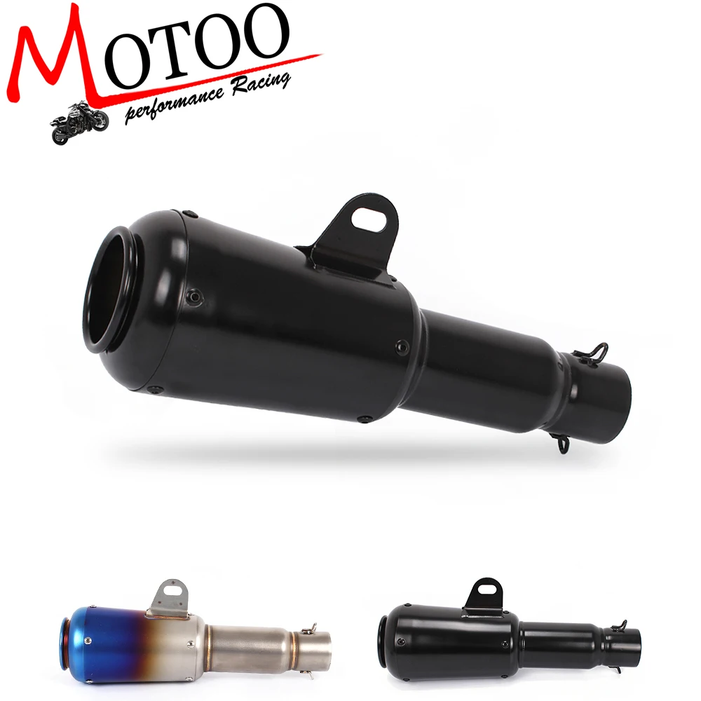 Motoo - Universal 51MM Motorcycle Exhaust Modified Scooter Grenade Explosion Fried Street Motorbike Exhaust Pipe
Motoo - Universal 51MM Motorcycle Exhaust Modified Scooter Grenade Explosion Fried Street Motorbike Exhaust Pipe