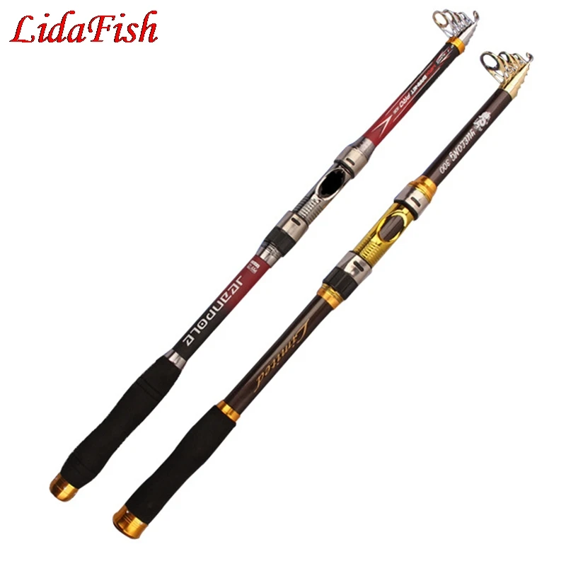 CARBON Fiber Fishing Rod Telescopic spinning rods 2.1m-3.6mSpinning Rod Superhard for Fresh Salt Water
CARBON Fiber Fishing Rod Telescopic spinning rods 2.1m-3.6mSpinning Rod Superhard for Fresh Salt Water