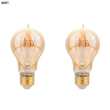 IWHD LED Filament Bulbs Edison Bulb Lamp 4W A19 ST64 G80 Bomoillas Vintage Retro Lamp Ampul Gloeilamp Industrial Decor
IWHD LED Filament Bulbs Edison Bulb Lamp 4W A19 ST64 G80 Bomoillas Vintage Retro Lamp Ampul Gloeilamp Industrial Decor