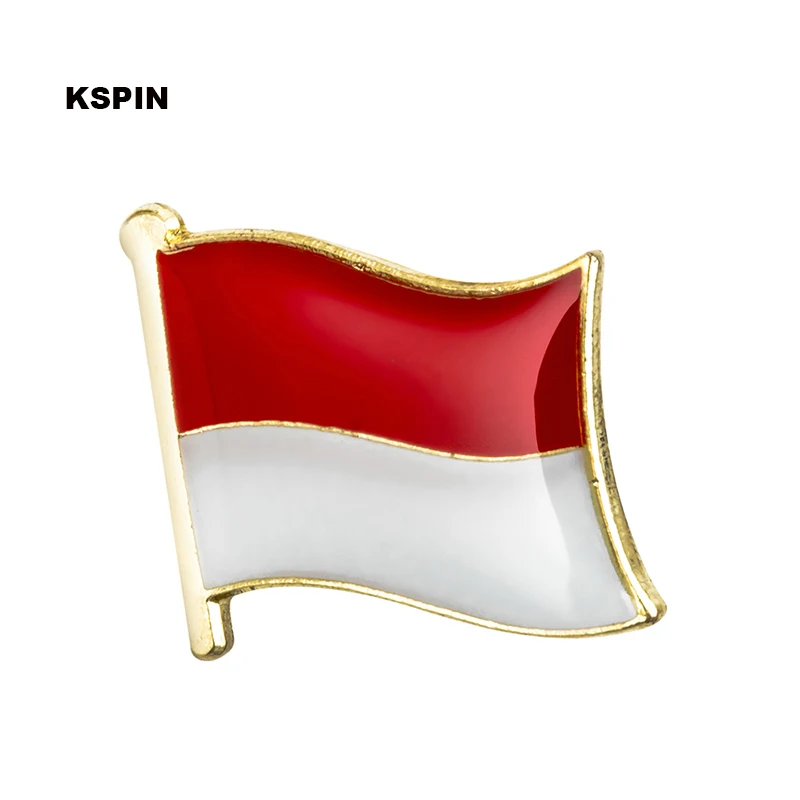 Indonesia National Flag Metal Pin Badge Decorative Brooch Pins for Clothes KS-0209
Indonesia National Flag Metal Pin Badge Decorative Brooch Pins for Clothes KS-0209