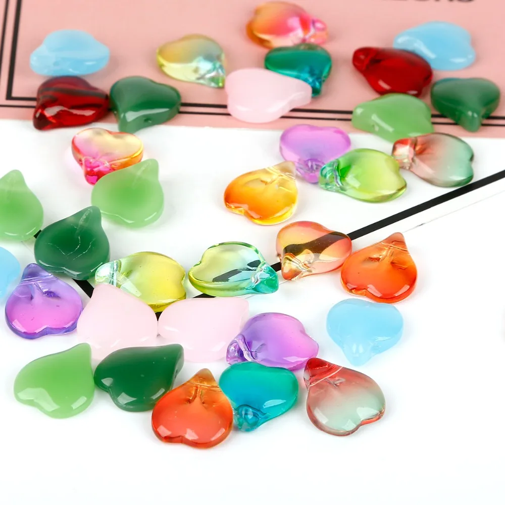 15*13mm Glass Cherry Petal 5pcs/lot hole size 2mm glass spacer beads pendant diy fashion jewelry
15*13mm Glass Cherry Petal 5pcs/lot hole size 2mm glass spacer beads pendant diy fashion jewelry