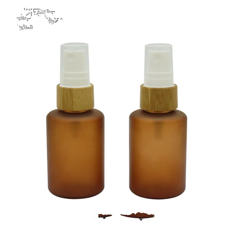 Free shipping 20pcs 60ml Amber Frosted PET Bottle with Bamboo Spray Atomizer for cosmetic package
Free shipping 20pcs 60ml Amber Frosted PET Bottle with Bamboo Spray Atomizer for cosmetic package