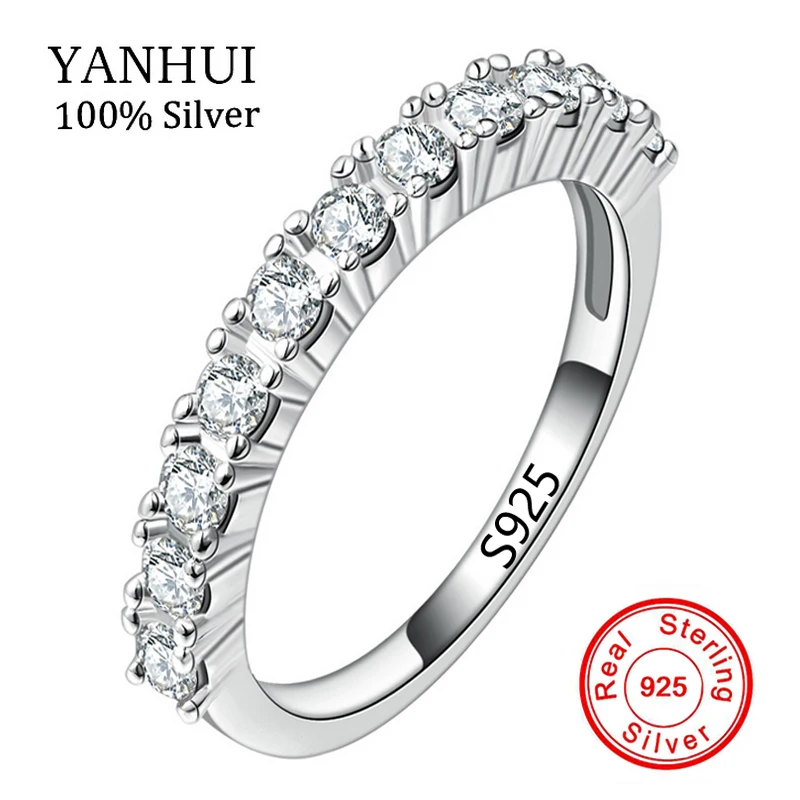 New Summer Fashion Solid Silver Rings Set AAA CZ Diamant Wedding Rings For Women Pure 925 Sterling Silver Ring Jewelry JZR144
New Summer Fashion Solid Silver Rings Set AAA CZ Diamant Wedding Rings For Women Pure 925 Sterling Silver Ring Jewelry JZR144