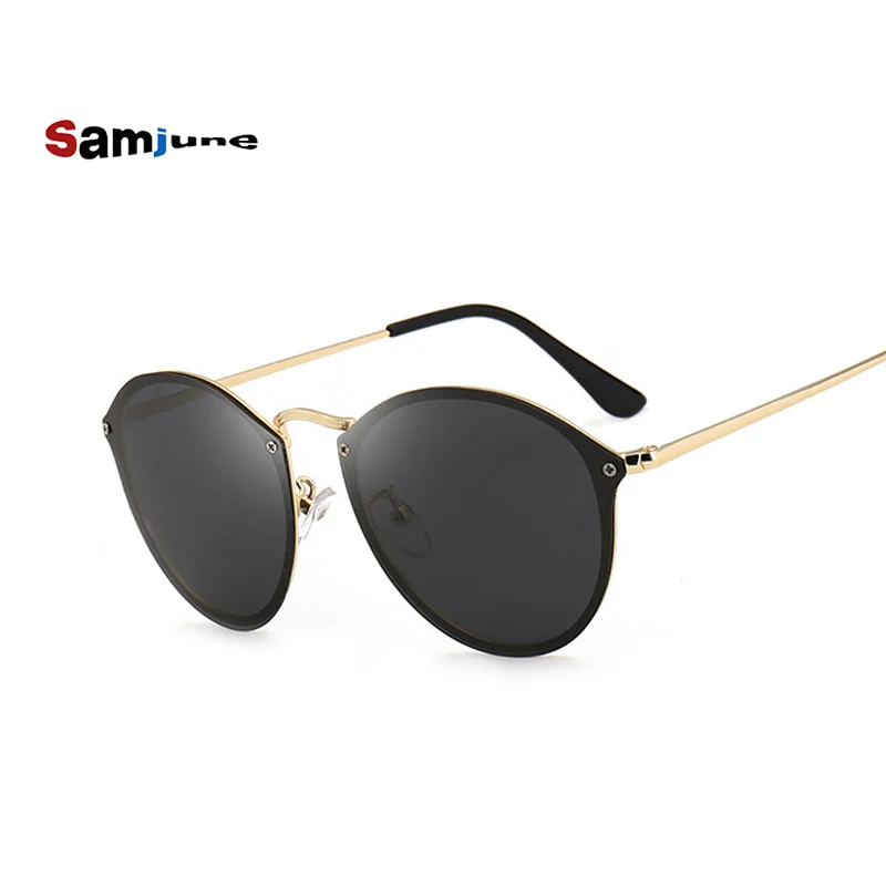 Samjune Fashion Trend 3574 BLAZE ROUND Style Sunglasses Vintage Retro Brand Design Color Mirror Sun Glasses Women Oculos De Sol
Samjune Fashion Trend 3574 BLAZE ROUND Style Sunglasses Vintage Retro Brand Design Color Mirror Sun Glasses Women Oculos De Sol