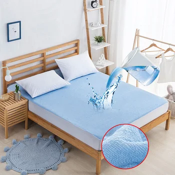 Waterproof Mattress Protector Cotton Fitted Mattress Pads Anti-dust Mite Hypoallergenic Mattress Covers Protector Cover
Waterproof Mattress Protector Cotton Fitted Mattress Pads Anti-dust Mite Hypoallergenic Mattress Covers Protector Cover