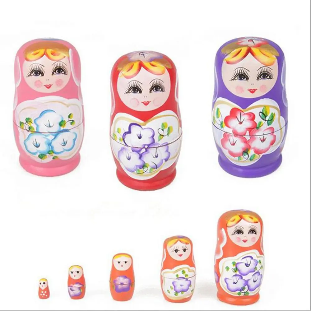 5pcs/set Baby Toy Matryoshka Nesting Dolls Novelty Wooden Baby Toy Hand Painted Russian Girl Ornament Gifts Home Decor Wholesale
5pcs/set Baby Toy Matryoshka Nesting Dolls Novelty Wooden Baby Toy Hand Painted Russian Girl Ornament Gifts Home Decor Wholesale