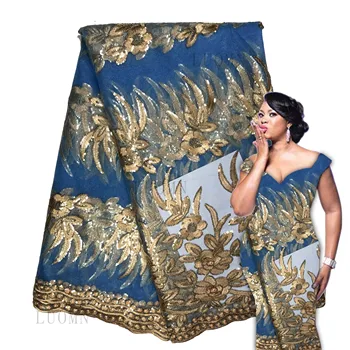 Royal Blue Nigeria Lace Fabric, African Lace Fabric 2017 High Quality Lace, Shinning Sequince Wedding Dress Lace AMZ
Royal Blue Nigeria Lace Fabric, African Lace Fabric 2017 High Quality Lace, Shinning Sequince Wedding Dress Lace AMZ
