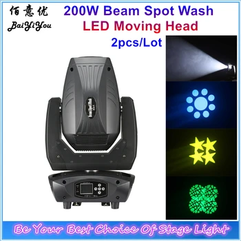 2X 200W LED Lyre Moving Head Light Beam Spot Wash LED Light With Linear Zoom For Party Light DJ Stage Light Night Club
2X 200W LED Lyre Moving Head Light Beam Spot Wash LED Light With Linear Zoom For Party Light DJ Stage Light Night Club