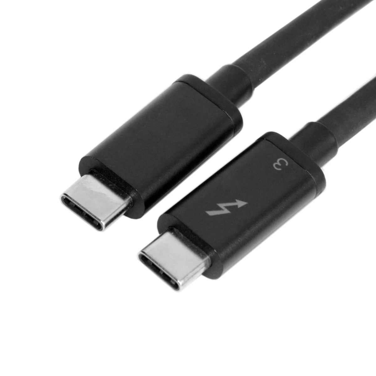 

CY Chenyang-Cable 2m Thunderbolt 3 USB-C USB 3.1 Male to Thunderbolt3 Male 40Gbps Cable for PC & Laptop